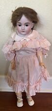 Antique Bisque Head Doll Kestner 167, Germany 24 In Summer Dress picture