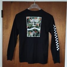 VANS Off the Wall Print Box T-Shirt Boys size Large New with Tags FAST SHIP picture