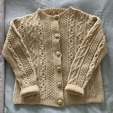 Vintage Cyril Cullen Original Irish Knit Cardigan Sweater Women's M-L picture