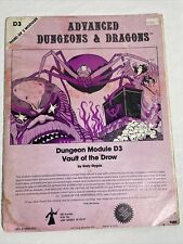 Advanced Dungeons & Dragons Module D3 Vault of the Drow by Gary Gygax Pink picture