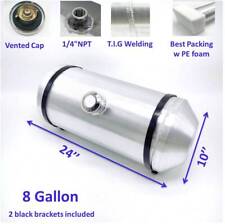 Aluminum Fuel/Gas Tank 8Gal 10x24