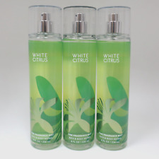 Bath & Body Works White Citrus Fine Fragrance Mist 8 fl oz – 3 Pack – NEW picture