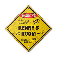 Kenny's Room Vintage Crossing Sign Xing Plastic Rustic kids bedroom children's n picture