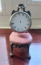 ANTIQUE BRASS POCKET WATCH STAND picture