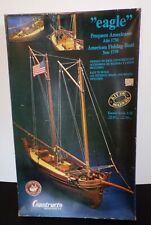 NOS Constructo 1750 The Eagle American Fishing Boat Wood Sealed Kit 1:35 Kit 803 picture