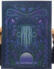 Phish Las Vegas Sphere Poster Brian Steely X/1300 April 18, 19, 20 & 21 2024 picture