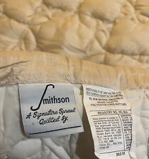Beautiful custom made Smithson Silk queen fitted quilt cover w diamond epaulets. picture