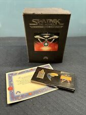 Vintage VHS 25th Anniversary Collection Box Set Star Trek The Movies W/PINS picture