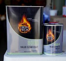 High Teck 8000 Value 2K Clear Coat GALLON Clear High Gloss Automotive Clearcoat picture