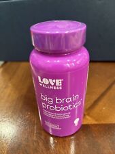 Love Wellness Big Brain Probiotics Nootropics Brain Exp8/24, On Amazon $29.99 picture
