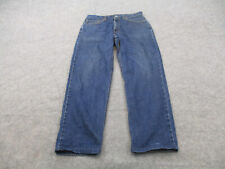 VINTAGE Levis 550 Jeans Mens 34 Blue Denim Relaxed Fit 34x32 Made in USA picture
