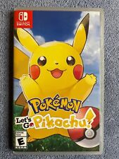 Pokemon: Let's Go, Pikachu Nintendo Switch Good Condition in Case Tested picture