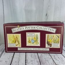 Vintage Beatrix Potter Collection Traditional English Board Games w/ Figures NEW picture