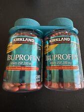 ✳️ ✳️ 2 PACK - Kirkland Signature Ibuprofen 200 mg. 500 Tabs (Total 1000) ✳️ picture