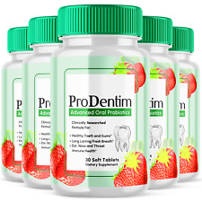(5 Pack) Prodentim Soft Tablets Chewable Probiotic For Gums Teeth (150 Tablets) picture