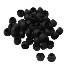 50Pcs Small Premium Ear Tips Silicone Replacement Earbud Earbuds Black picture