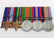 WW2 Royal Australian Air Force service medals Warrant Officer Jack Fairhead picture