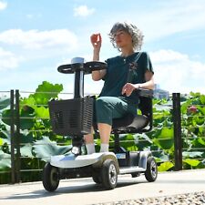 4 Wheel Mobility Scooter Electric Powered Wheelchair Device Max Load 550 IBS picture