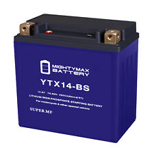 Mighty Max YTX14-BS Lithium Battery Compatible with Triumph Tiger 1999-2006 picture