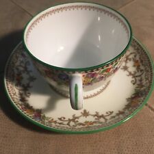 MINTON CHINA CUP & SAUCER SHAFTESBURY PATTERN B1223 picture