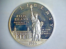 1986 S Proof Statue of Liberty Centennial Silver Dollar picture