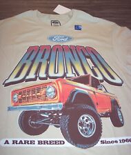 VINTAGE STYLE FORD BRONCO 4X4 Truck T-Shirt MENS LARGE NEW w/ TAG picture