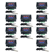 1-10Piece DC12V W1209WK Digital Thermostat Temperature Control + NTC 10K Sensor picture