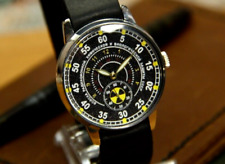 Men's Wrist Watch Pobeda Radiation troops Mechanical watch Soviet watch USSR picture