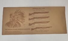 Antique WINCHESTER SIMMONS Arms ADVERTISING ENVELOPE Indian Store Maine1 920s AA picture