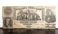 1861 $20 Confederate States of America   FR. T20 picture