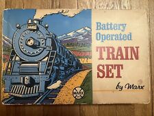 VINTAGE MARX STEAM ENGINE FREIGHT SET BATTERY OPERATED BOXED SET #2512  NIB picture