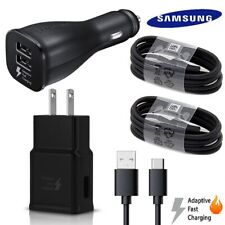 Original Samsung Galaxy Fast Charger Car Wall Adapter Type C Cable S9+ Note8 S8  picture