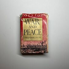 War and Peace by Tolstoy Rare 1950s Edition picture