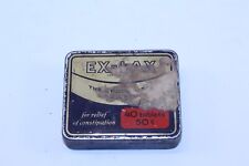  Ex-Lax Advertising Tin with Quill tips & Razor Blade Collectibles Vintage picture