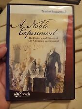 A Noble Experiment The History & Nature of the American Govt Teacher Resource CD picture