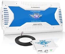 Pyle Marine Waterproof Bluetooth 8-Ch Amplifier, 3000 Watt RMS PLMRA830BT picture