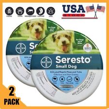 2 Pack Seresto³ Flea³ and Tick³ Collar for Small Dogs 8 Month Protection Collar picture
