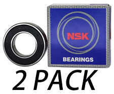 2PACK NSK 6902VV 6902-2RS 15X28X7MM Double Rubber Sealed Bearings MADE IN JAPAN picture