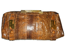 Vintage PUCCI Mod Dep Snakeskin Bag Handbag Purse Clutch picture