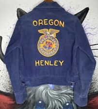 Vintage FFA Hurley Oregon Made In USA Corduroy Jacket - 36 picture