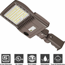LED Area Light Shoebox 200 Watt Outdoor Parking Lot Lights IP65 Waterproof 5000K picture
