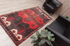 4x7 Hand Knotted Vintage RED Wool Traditional 4x7 Oriental Area Rug picture