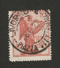 ITALY-USED STAMP, 10 c-3rd Ann. of Battle of Vittorio Veneto-perf. 13 1/2 - 1921 picture