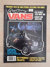 Custom Vans Magazine April 1978 Vintage Ultimate Star Wars Van picture