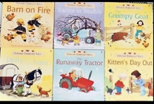 Usborne Farmyard Tales (First Reading Book Series) Softcover Homeschool Lot of 6 picture