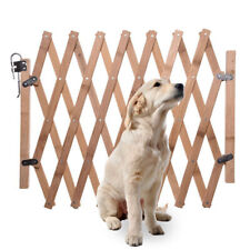 Expandable Accordion Dog Gate Wooden Pet Folding Fence Isolation Protection Gate picture