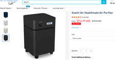 Austin Air HealthMate Air Purifier Mod HM400 with Hepa filter - Black picture