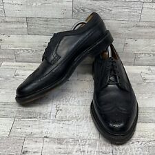 Florsheim Imperial Kenmoor 92604 V-Cleat 5 Nail Black Leather Men Size 12E picture
