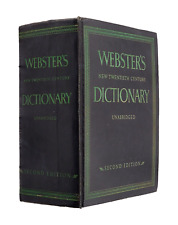Webster's New 20th Century Dictionary of the English Language/ Unabridged/ 1958 picture