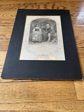 1880s print ( shakspere's works ) mrs h.marston & mr f. younge - as you like it picture